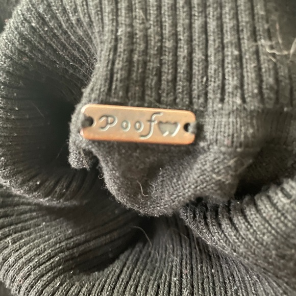 Black Poof turtleneck. 2/$25 - Picture 3 of 3